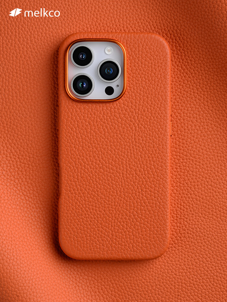 【喜挖】Melkco適用蘋果16ProMax手機殼真皮全包款iPhone16磁吸Magsafe保護套16pro封孔款16Plus高級感簡約皮質殼男女