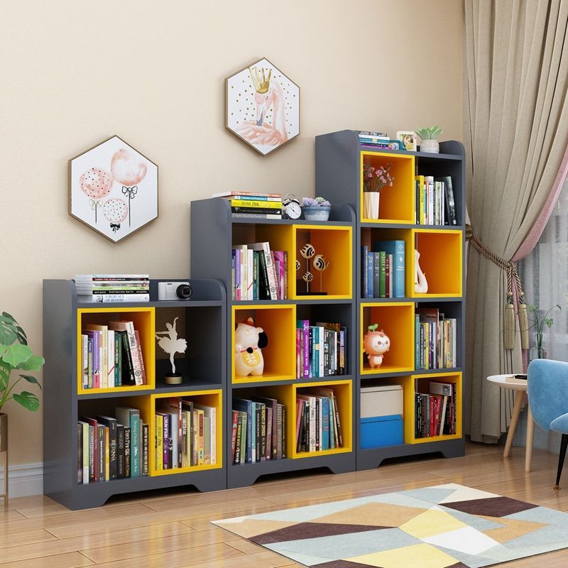 書架 書櫃 書桌 小書架簡易落地書櫃子學生家用客廳置物架多層臥室收納架子靠墻