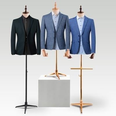 模特道具-男模特道具半身全身模特道具男櫥窗西服假人臺展示架男裝店模特架 東京衣秀YYP-快樂塵埃Al雙十一限量折扣碼