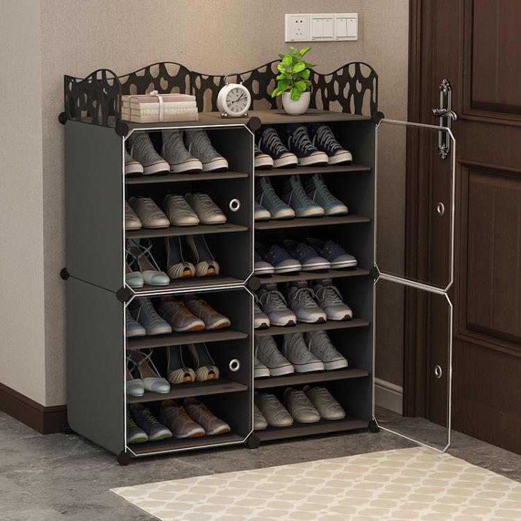 鞋架簡易家用門口大容量經濟型寢室宿舍好看防塵鞋子鞋柜收納神器