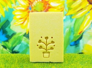 BA020植物皂章(訂製 手工藝用品 皂用印章 手工皂訂購需一周時間)