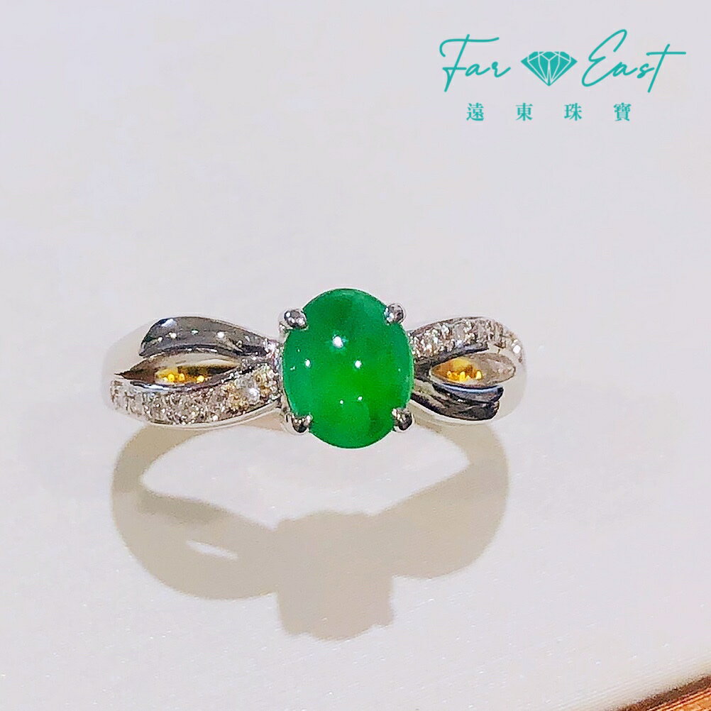 FAR EAST Jewellery 18K金天然翡翠戒指