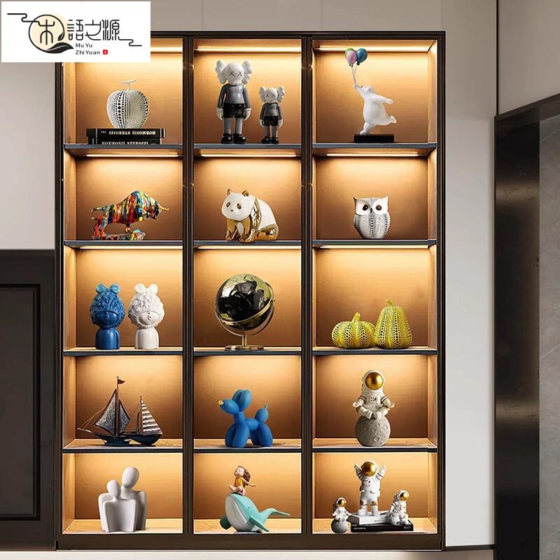 免運 現貨速發高級藝術藏品擺件客廳輕奢酒櫃家居擺件高階感新款現代簡約書櫃樹脂工藝品裝飾