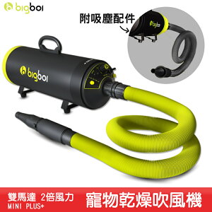 【2合1】bigboi MINI PLUS+ (含吸塵配件) 吹水機 乾燥吹風 寵物美容 寵物用品 寵物吹水機