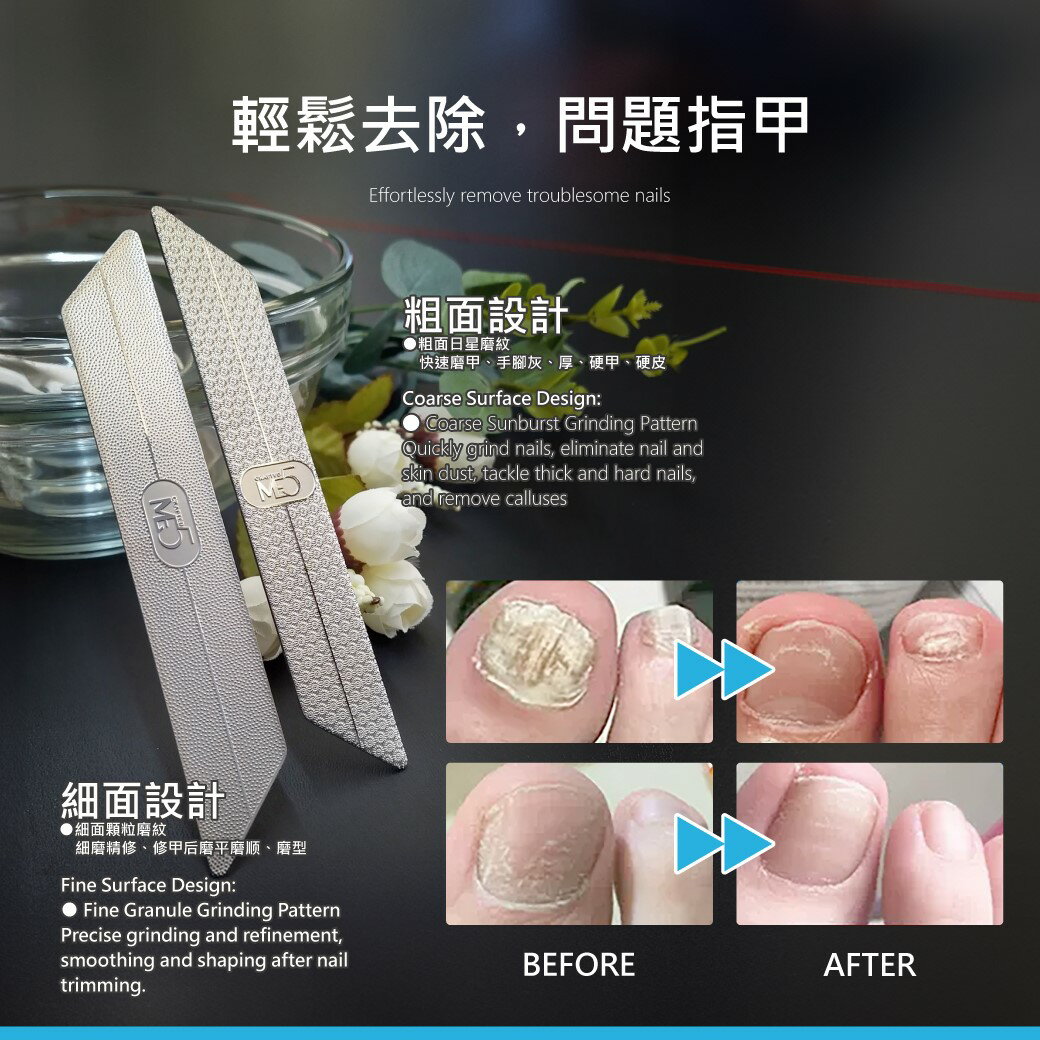 【ME5】C020 多功能灰甲銼 4
