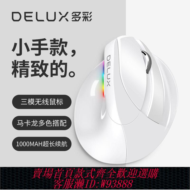 【7385人收藏】多彩M618MINI靜音無線藍芽可充電式設計師立式垂直人體工程學鼠標