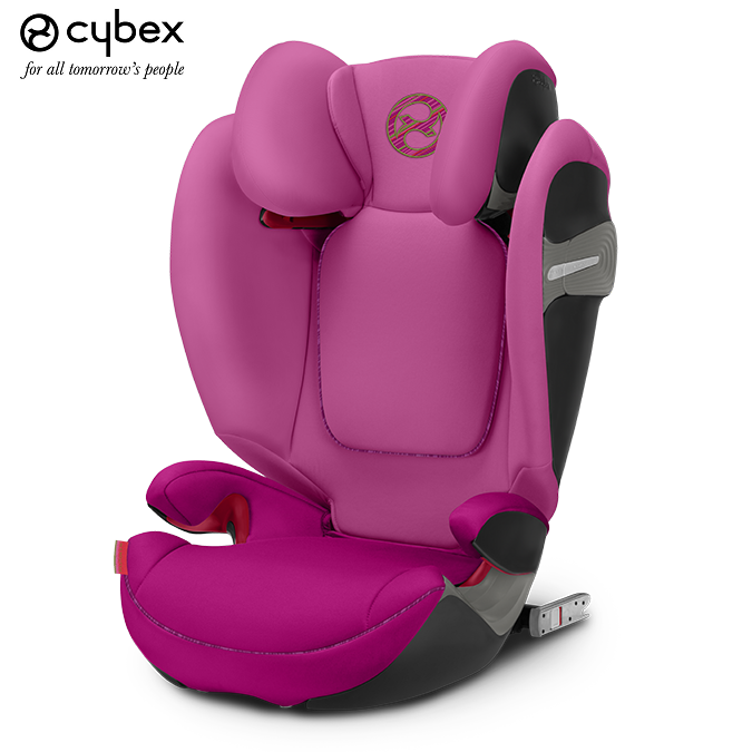 德國【Cybex】Solution S-FIX 汽車安全座椅 (3~12歲)粉色 _好窩生活節