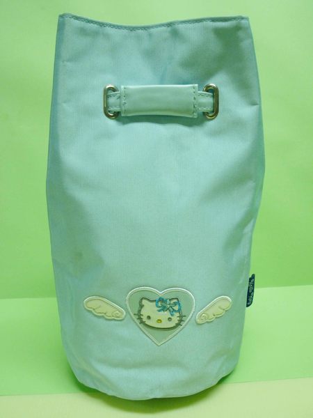 【震撼精品百貨】Hello Kitty 凱蒂貓 後背包 藍色條紋天使 震撼日式精品百貨
