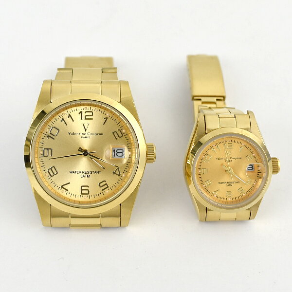 范倫鐵諾.古柏手錶 全金數字鋼錶【NEV132】