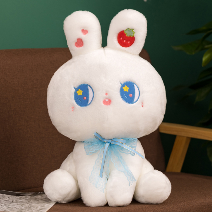 现货清出单品 兔子公仔毛絨玩具 可愛大白兔抱枕女生睡覺布娃娃玩偶