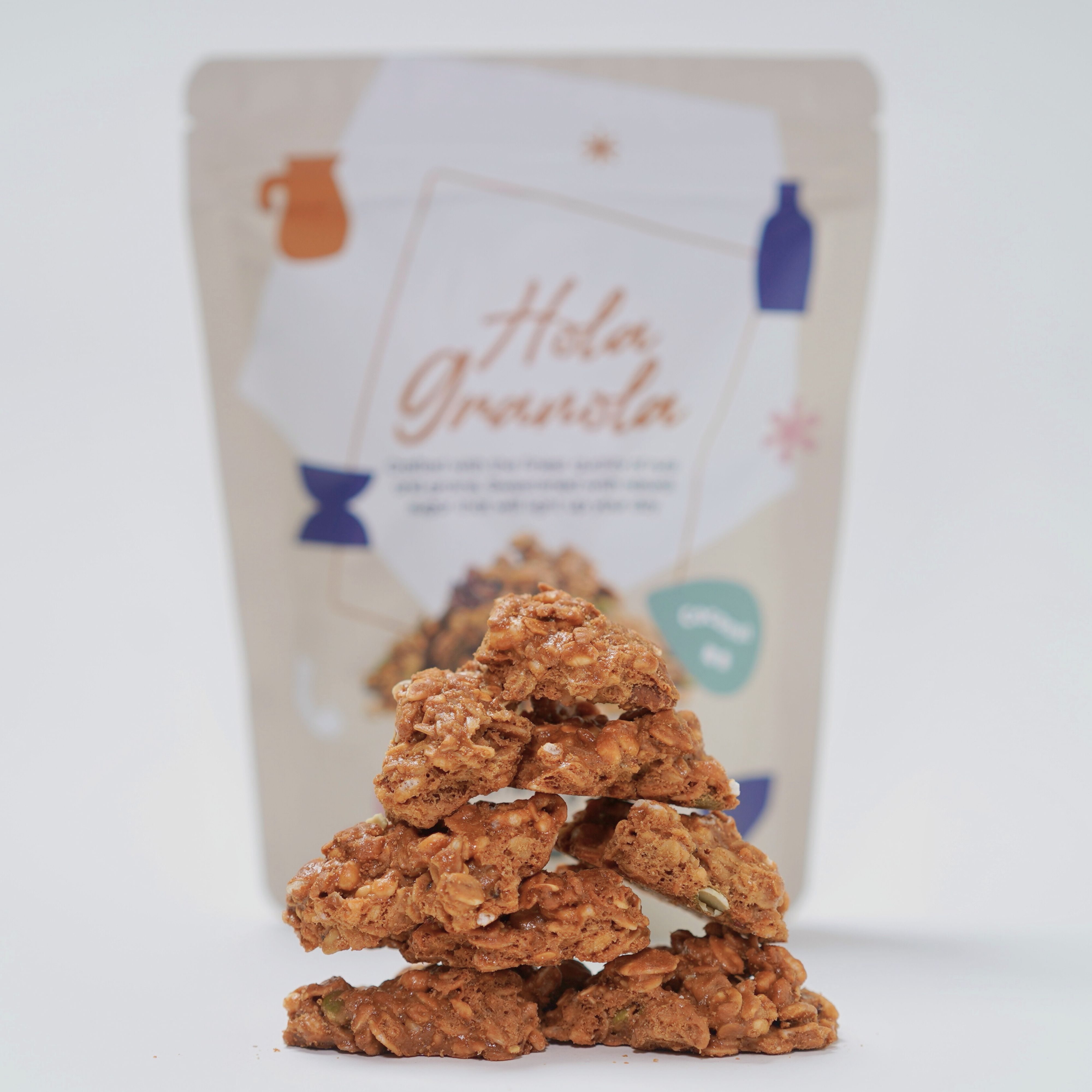 〔 Hola Granola! 〕椰香 100g 堅果燕麥 燕麥餅乾
