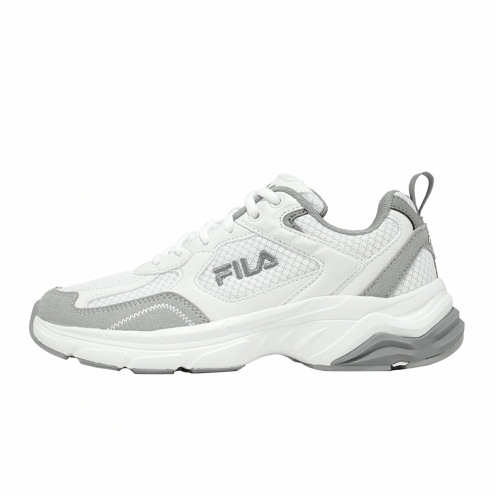 Fila 休閒鞋 J916Z 女鞋 白 拼接 緩衝 運動鞋 5J916Z114