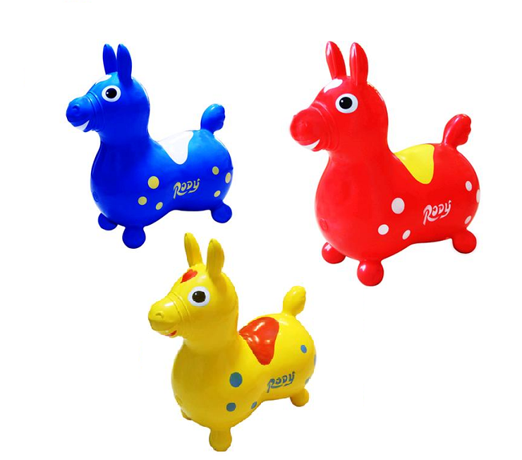 義大利【Rody】跳跳馬 新品(藍色/紅色/黃色)