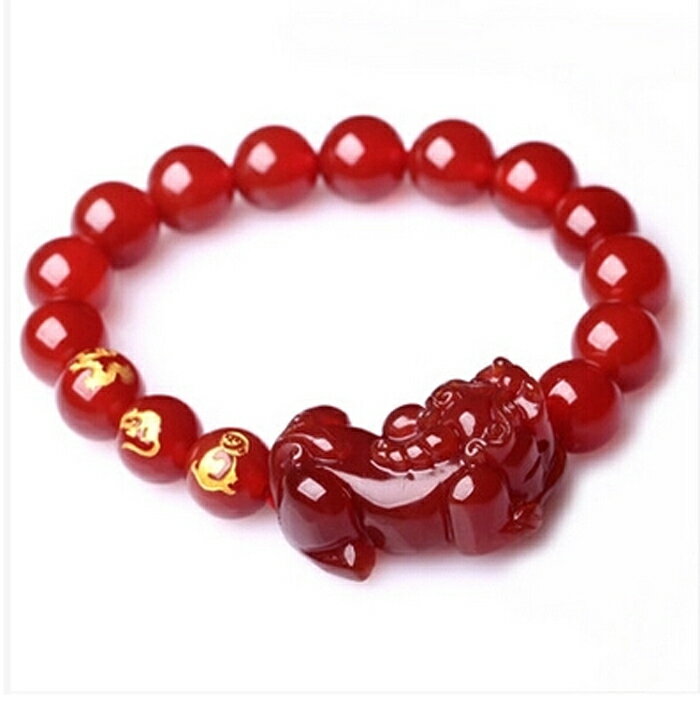 年 申子辰寶運陣手鏈 化太歲屬猴鼠龍吉祥物貔貅手鏈男女 2