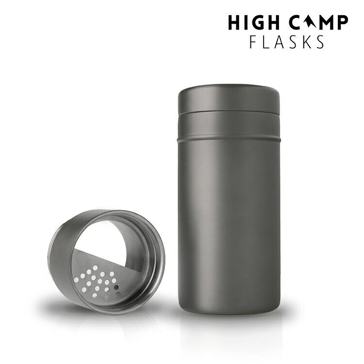High Camp Flasks-1192 HighBall Shaker 調酒瓶 / Matte Gunmetal霧黑【非人為情況下保固三個月】
