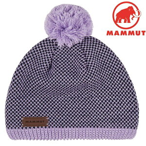 Mammut 長毛象 Snow Beanie 針織保暖毛帽 1191-01120 6430 星系紫/海洋藍