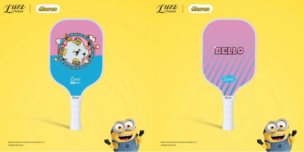 Luzz x Minions 小小兵聯名匹克球拍(多款圖案-通通收藏) 雙認証 4 Luzz x Minions 小小兵聯名匹克球拍(多款圖案-通通收藏) 雙認証 4