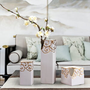 新中式花瓶擺件創意古典家居裝飾品家具主題餐廳酒店樣板房裝飾品