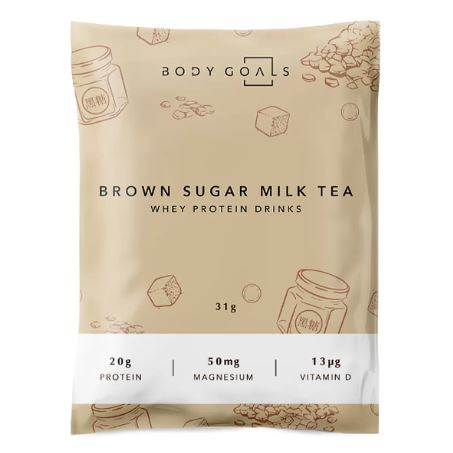 【單包販售】【Body Goals】 多效乳清蛋白飲  全素多效豌豆蛋白飲  31g / 包  法式可可 / 草莓牛奶 0