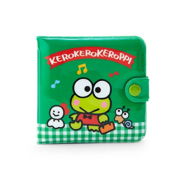 【震撼精品百貨】KeroKeroKeroppi 大眼蛙~日本三麗鷗Sanrio 大眼蛙 PVC扣式錢包(復古系列)*71513