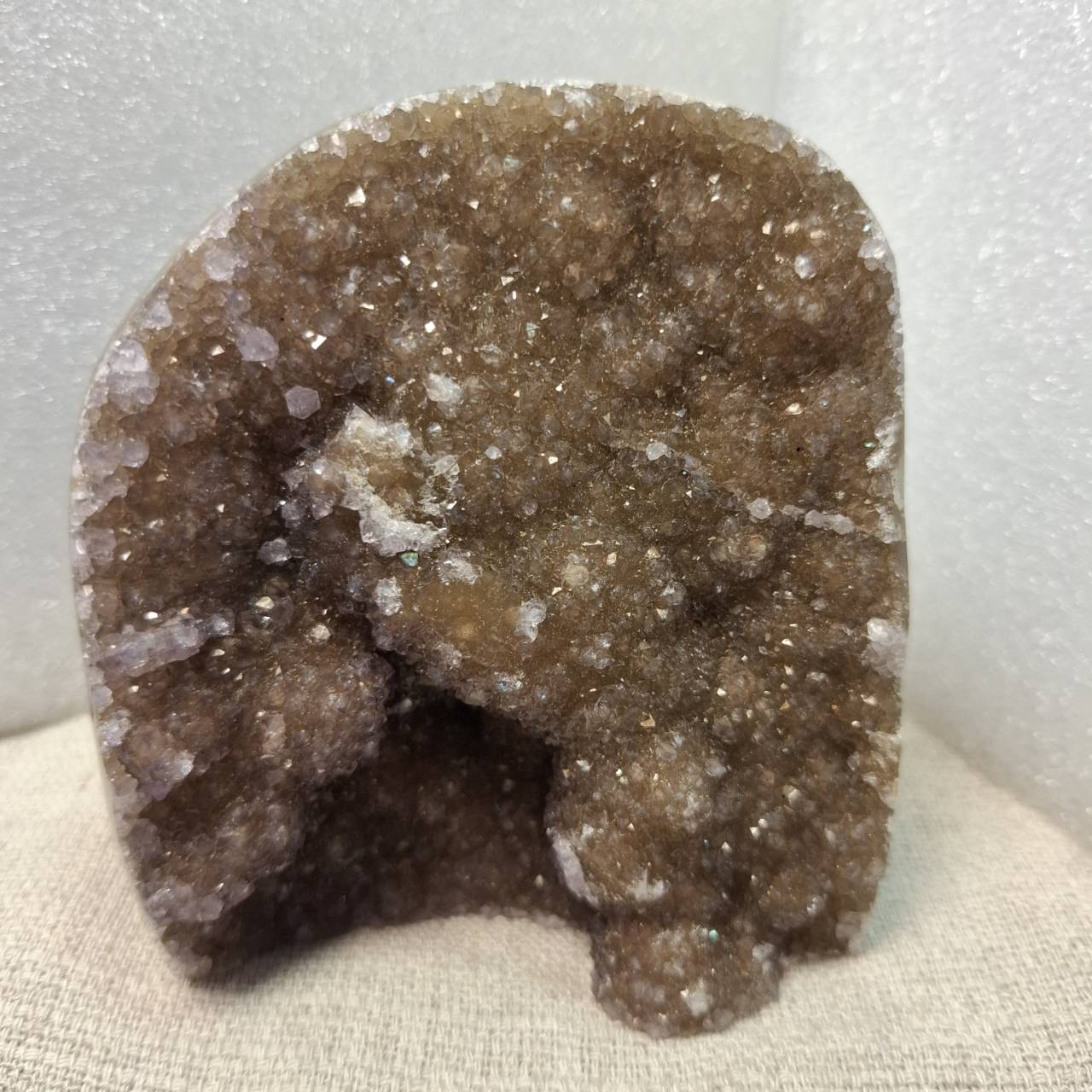 異象水晶 -異彩閃亮黃水晶