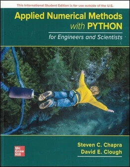 Applied Numerical Methods with Python for Engineers and Scientists (1版) Chapra 2022 McGraw-Hill