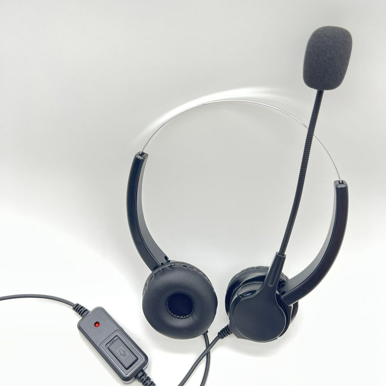 HITACHI ET-12SJ 雙耳耳機麥克風 含調音靜音 舒適類小羊皮耳套