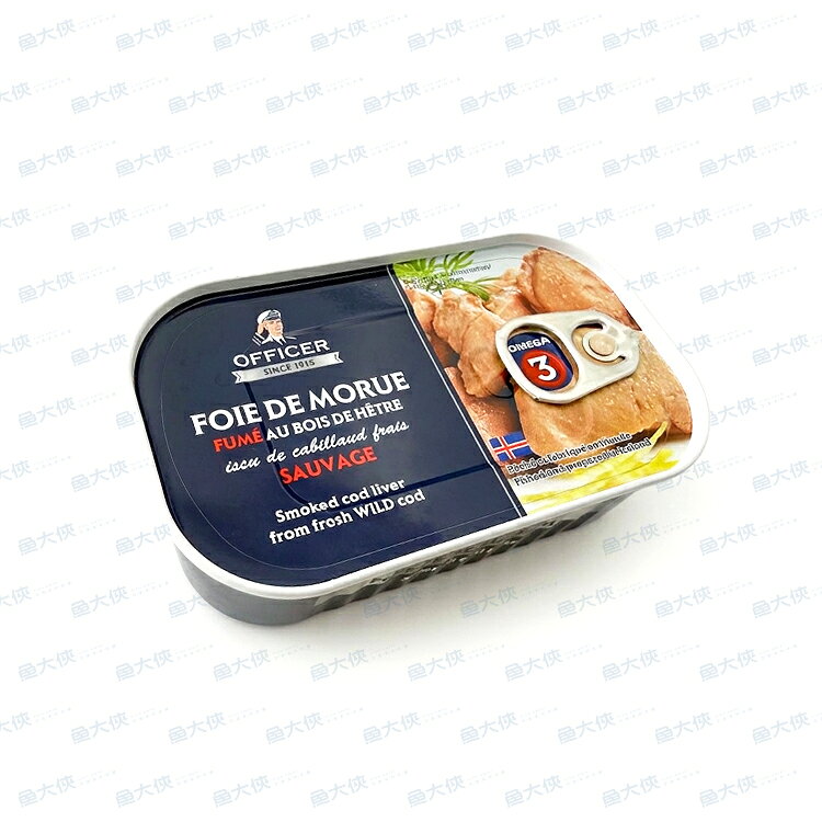 丹麥(船)鱈魚肝罐頭(固70g/淨120g/罐)-G0【魚大俠】FF059 0