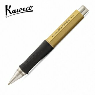 【預購，請先來電洽詢庫存】德國 KAWECO SKETCH UP 系列原子筆 1.0mmGrip Brass4250278609870 /支