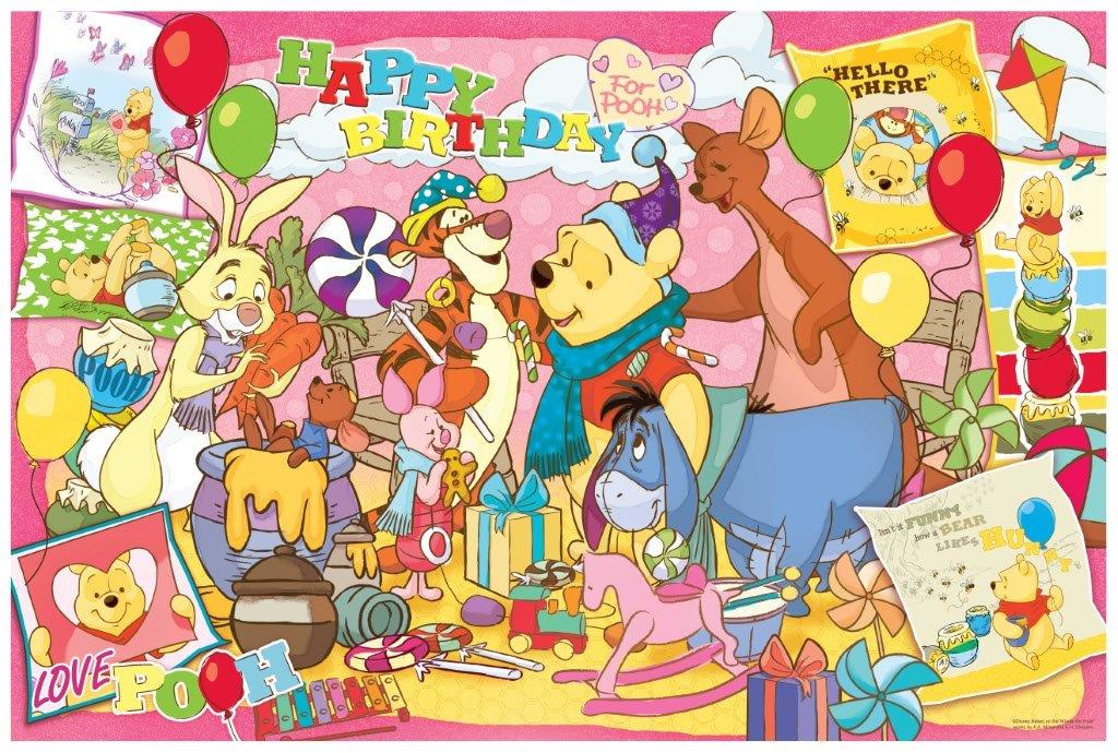 Winnie The Pooh生日派對拼圖1000片