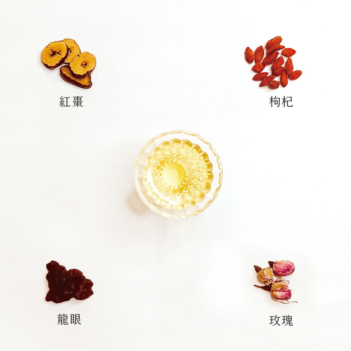 順昌漢方堂 桂圓玫瑰茶 養生茶包 桂圓 龍眼 紅棗 枸杞 玫瑰 養生 茶包 3