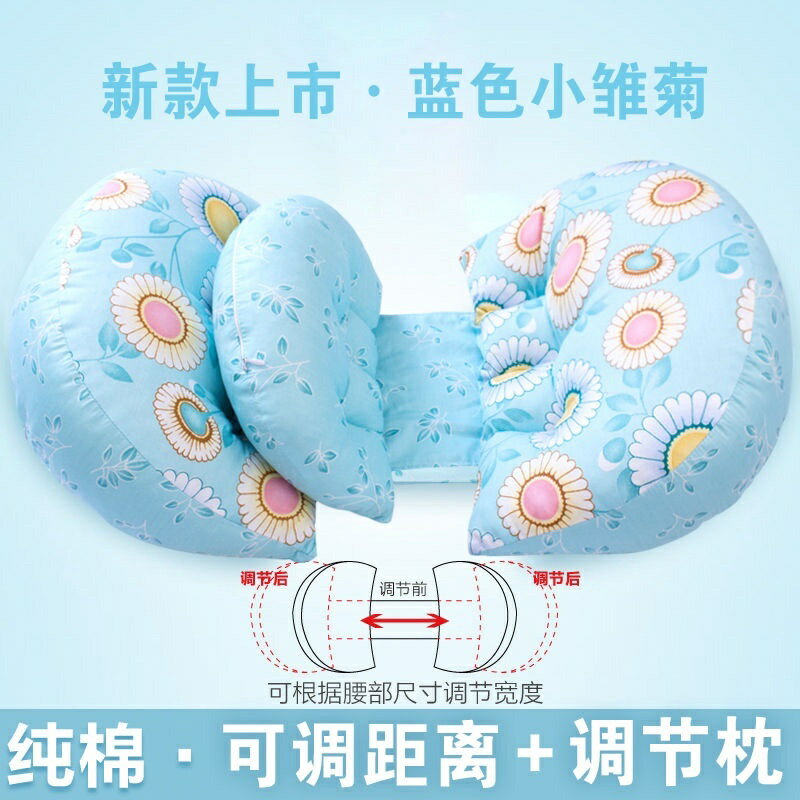 出口孕婦枕頭護腰側睡U型枕頭睡覺託腹神器抱枕孕婦用品（送調節枕）
