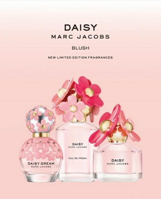 Marc Jacobs 小雛菊女性香水臉紅紅限量版 50ML｜期間限定◆秋冬迷人香氛