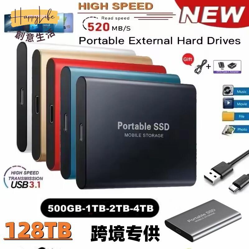 SSD 移動硬碟16TB 8TB 4TB 2TB USB3.0 高速 移動固態 硬碟[DD0505006]