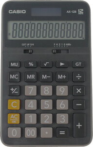 CASIO卡西歐 AX-12B計算機 12位數/一台入(定500) 中長型商用計算機 AX-12S更新版