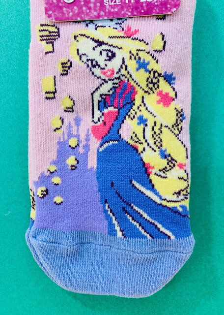 【震撼精品百貨】長髮奇緣樂佩公主 Rapunzel 迪士尼公主兒童用襪子-紫#64068 震撼日式精品百貨