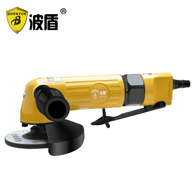 波盾 4吋大扭力氣動角磨機 100mm角向磨光機 風動打磨機