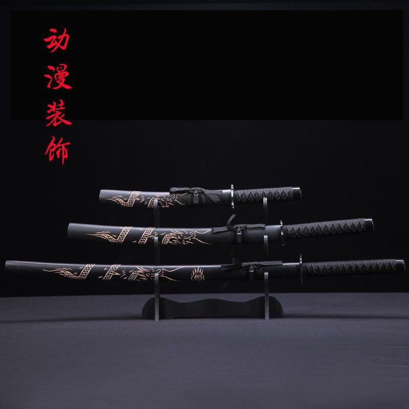 【新品】正品手工一體高碳鋼唐橫刃動漫裝飾武術長刀劍影視道具“未開刃” 1