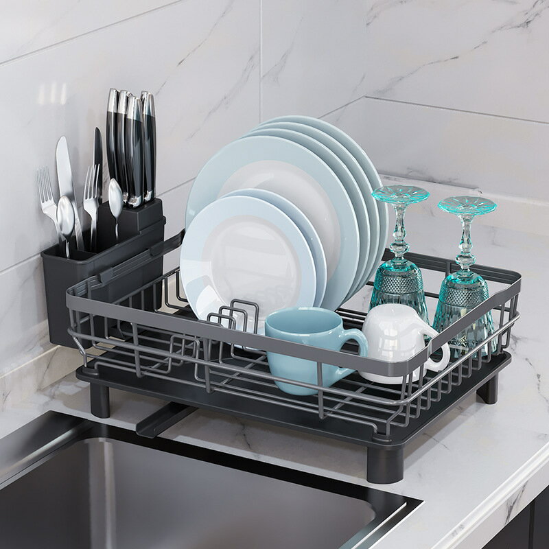 廚房碗碟瀝水架碗筷收納架餐具置物架瀝水籃水槽洗碗池放碗架