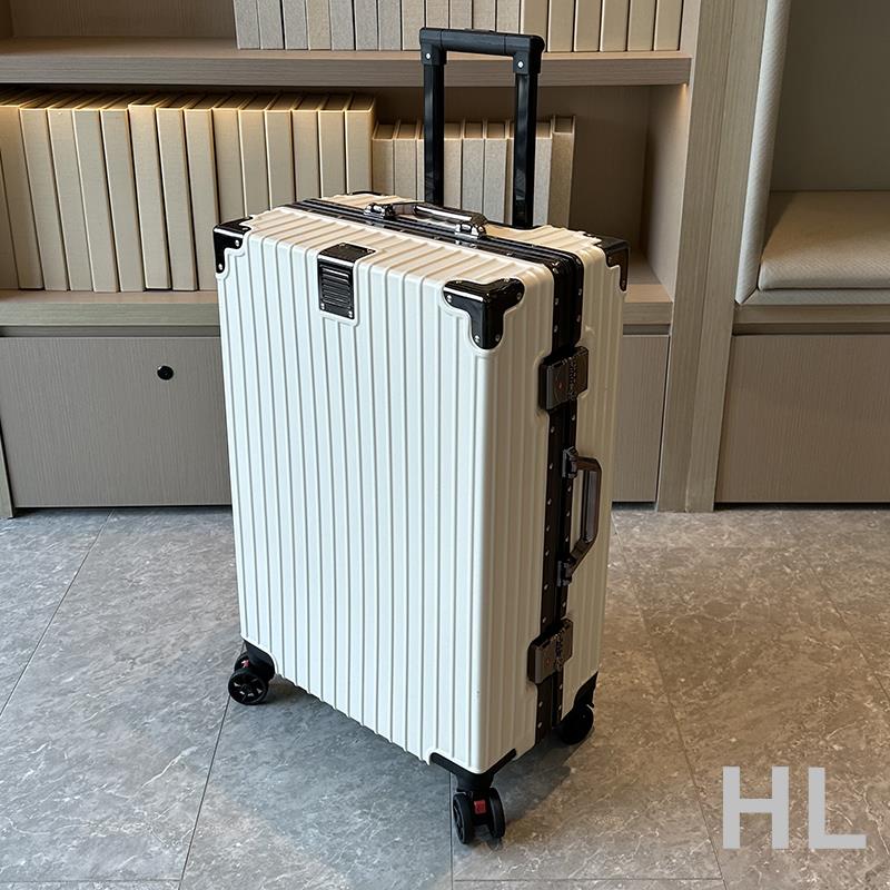 HL 行李箱男旅行箱結實耐用靜音萬向輪學生密碼箱女大容量拉桿箱皮箱