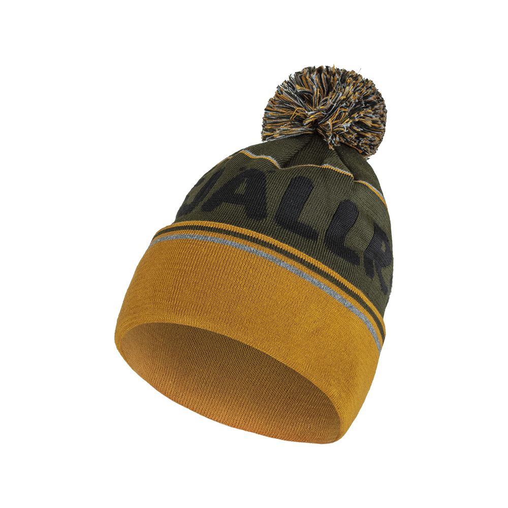 ├登山樂┤瑞典 Fjallraven 小狐狸 Pom Hat 毛帽 # FR84768-662-166 深森綠/橡子