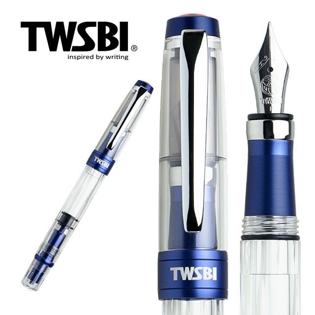 三文堂 TWSBI 鋼筆 / 鑽石 580 AL R / 海軍藍(加贈大筆套)【領券滿額再折千8/31止】