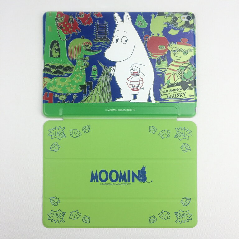 【Moomin】期待的旅程(綠)-iPad保護殼