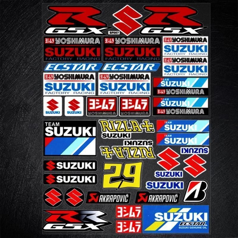 快速出貨 台灣現貨SUZUKI swift摩托車機車防水防曬反光貼紙 適用於鈴木各車型個性改裝車身客製車貼紙