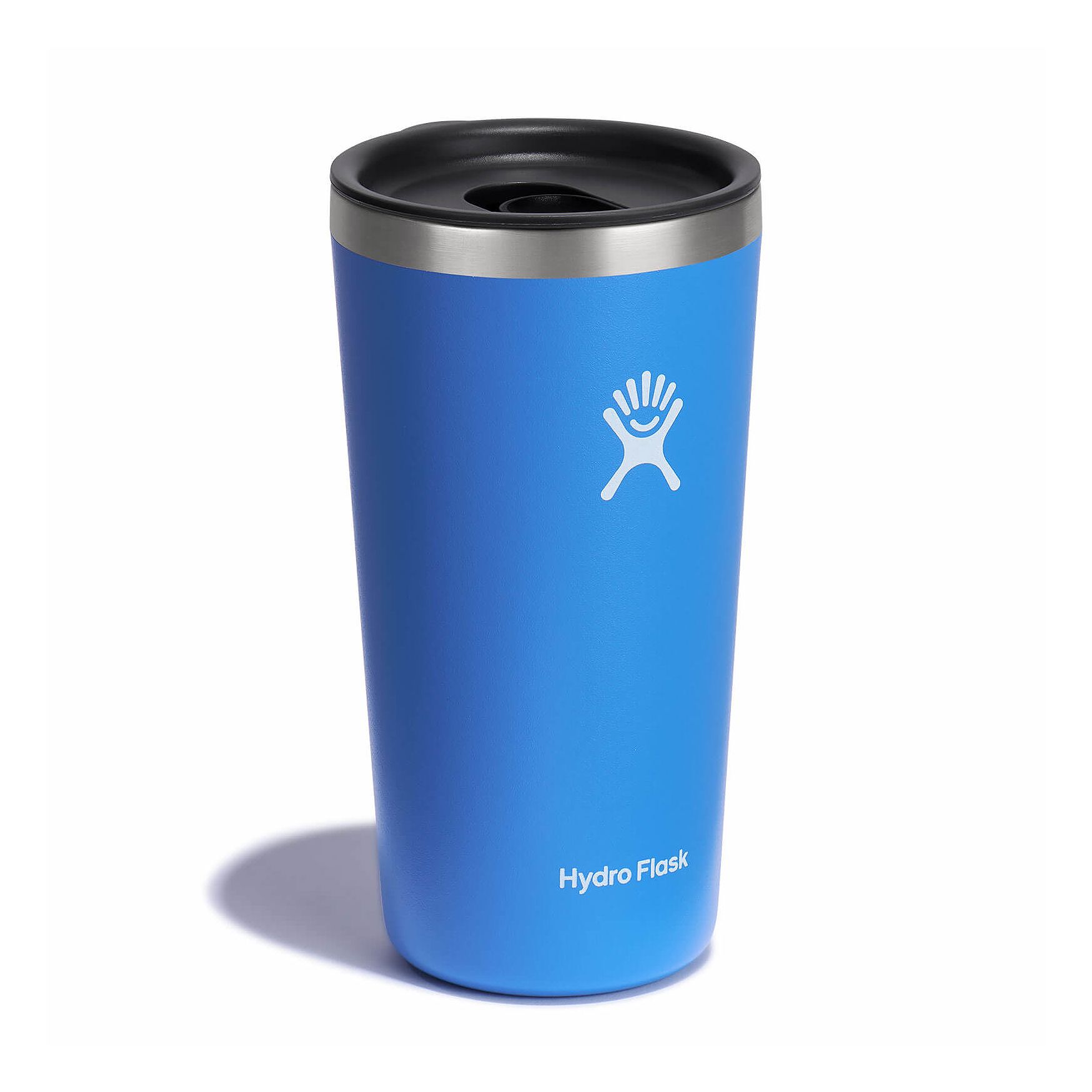 【【蘋果戶外】】Hydro Flask【隨行杯 / 591ml】20oz 保溫隨行杯 (青鳥藍) 附蓋 滑蓋咖啡杯 保溫杯 保冷杯 保溫瓶 TUMBLER