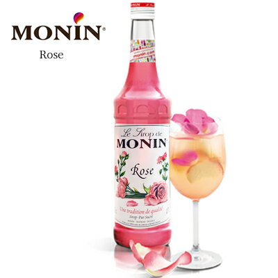 【MONIN】Rose / 玫瑰風味糖漿