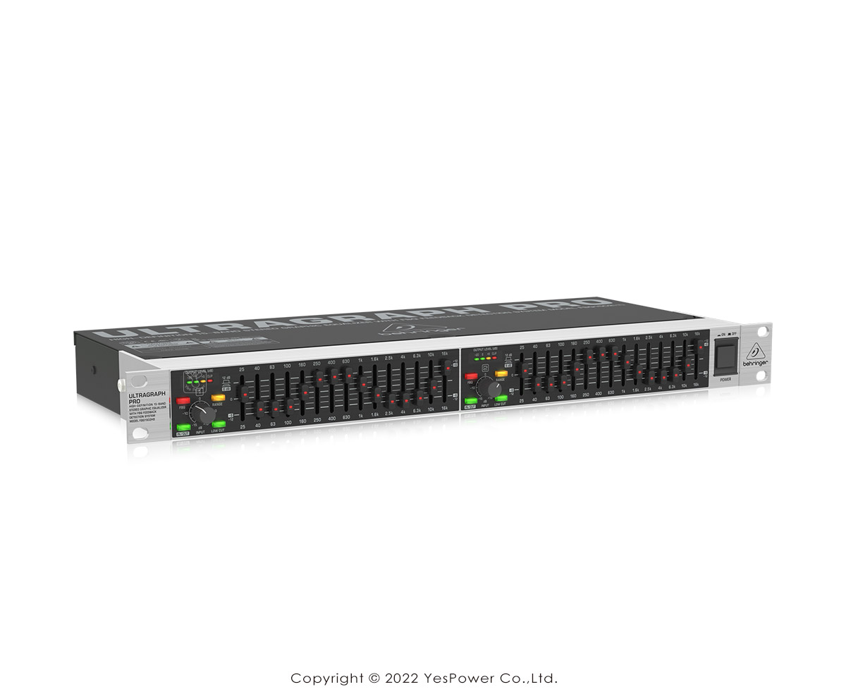 FBQ1502HD Behringer耳朵牌 15段EQ等化器