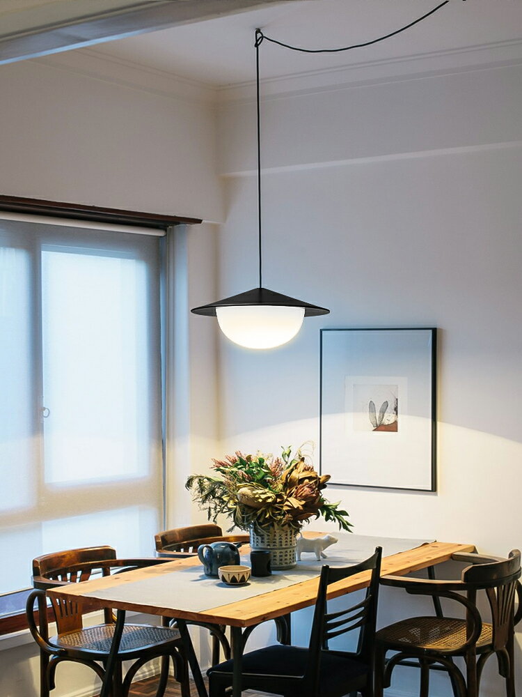 北歐餐廳吊燈設計師極簡單頭吧臺飯廳餐桌燈現代現代簡約餐廳燈