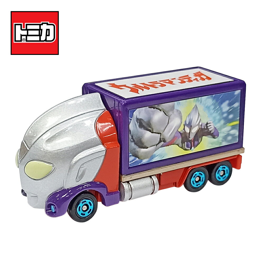 【日本正版】TOMICA UTC-01 超人力霸王 迪卡 貨車 玩具車 圓谷製作 Ultraman 多美小汽車 - 934554