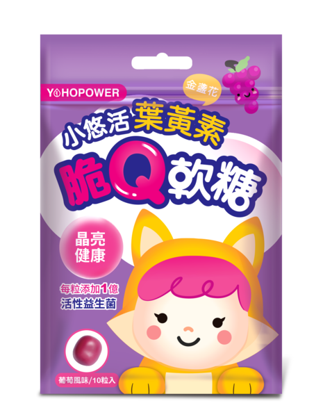 小悠活 葉黃素脆Q軟糖 (25g/包)